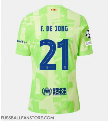 Barcelona Frenkie de Jong #21 Replik 3rd trikot 2024-25 Kurzarm